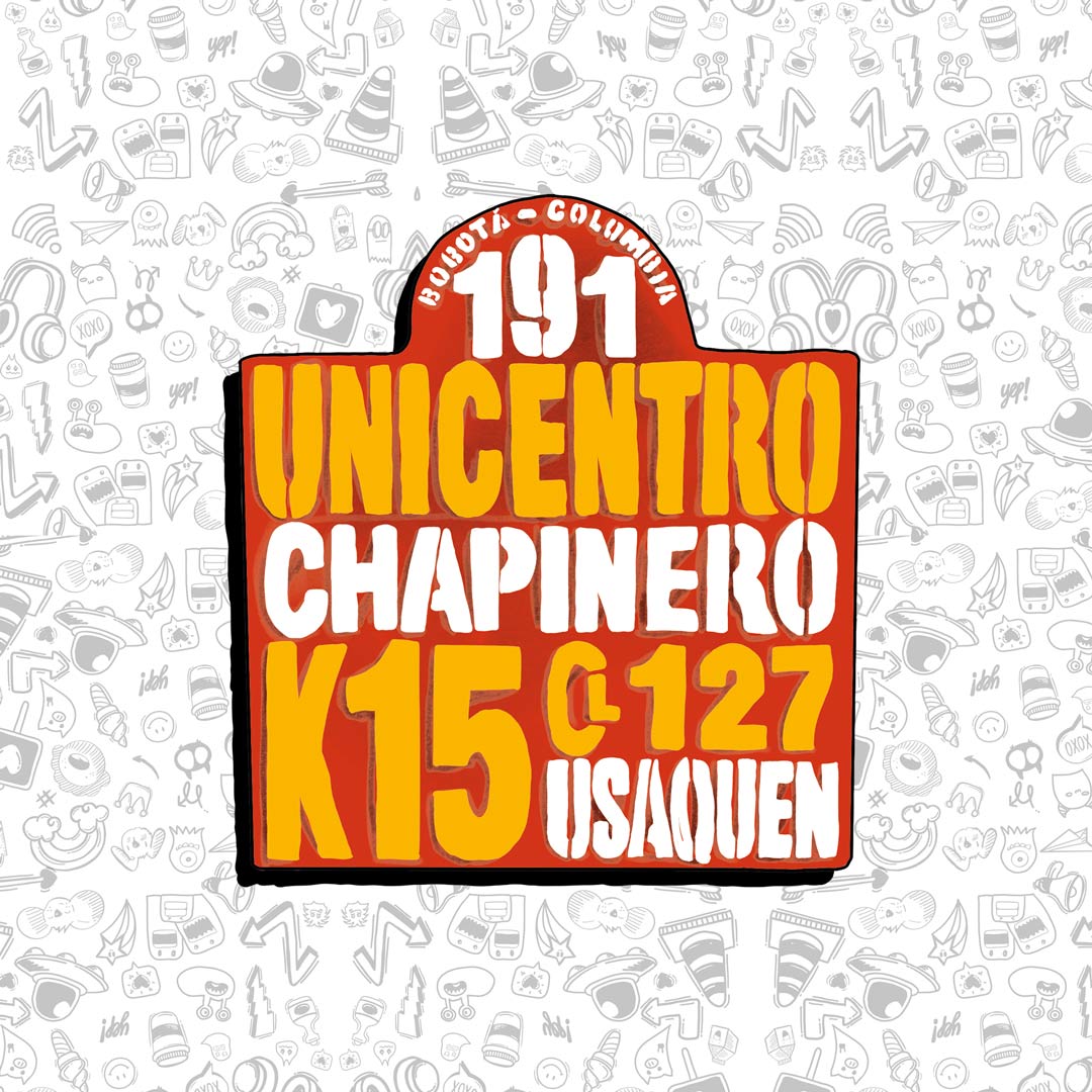 Colombian Public Bus Sign Sticker