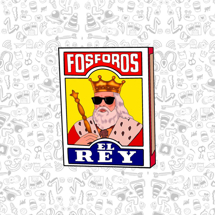 Fosforos El Rey Sticker