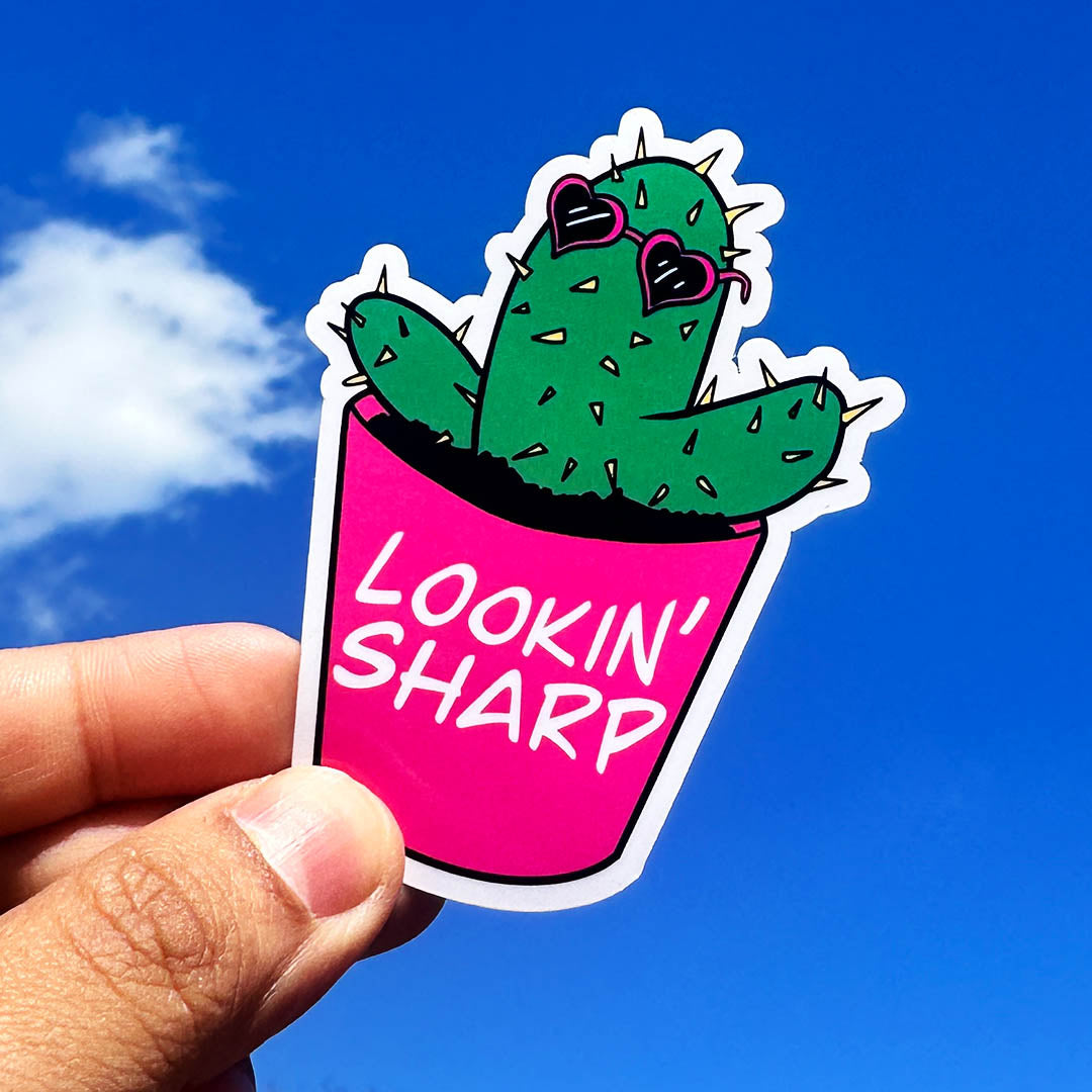 Lookin Sharp Sticker