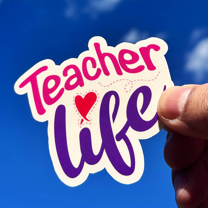 Teacher Life Sticker