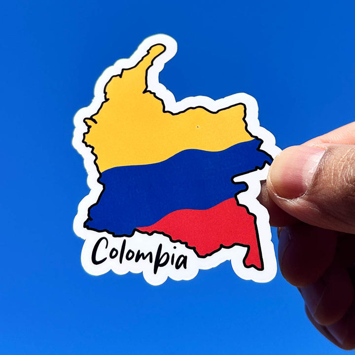 Colombia Map Sticker