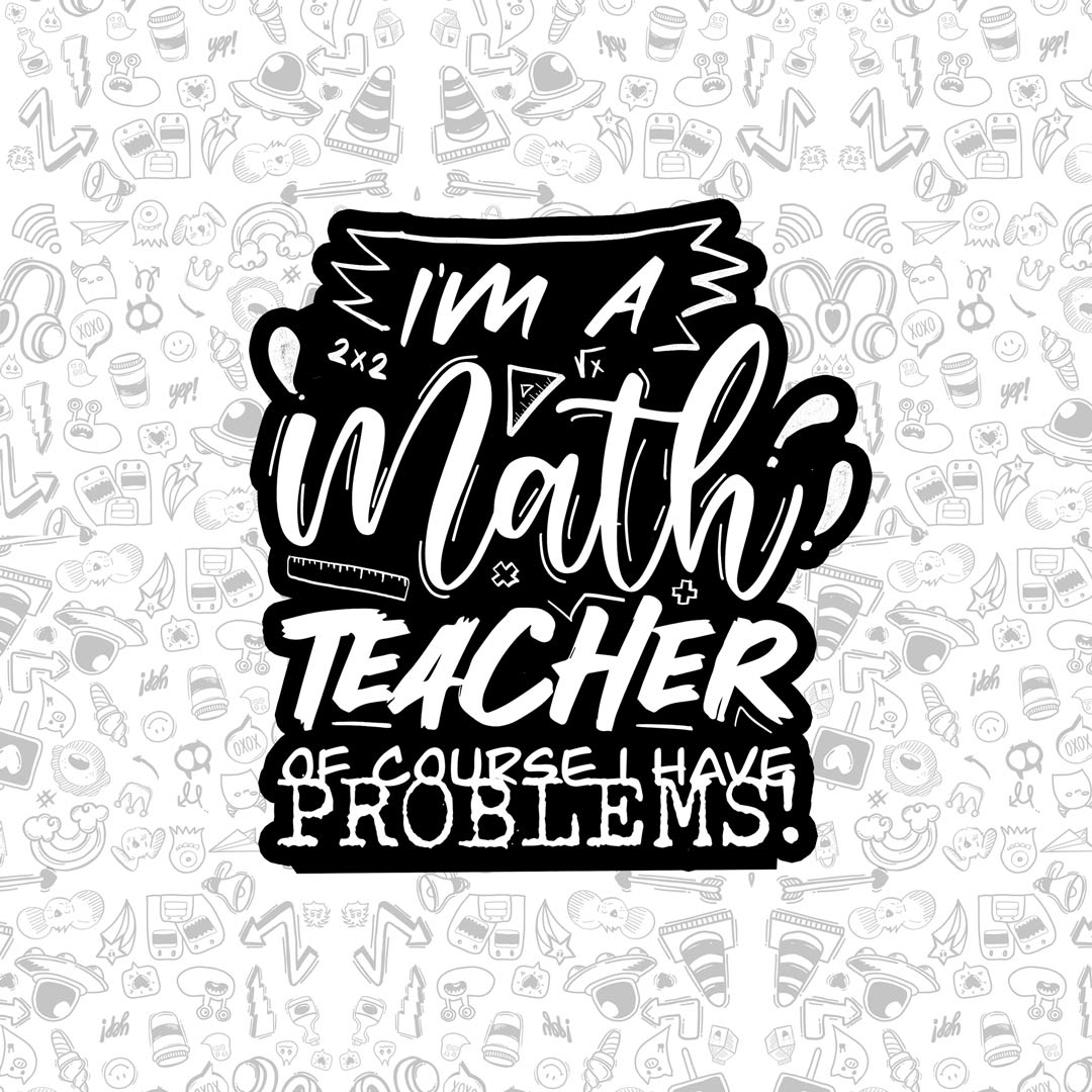 Math Problems Sticker