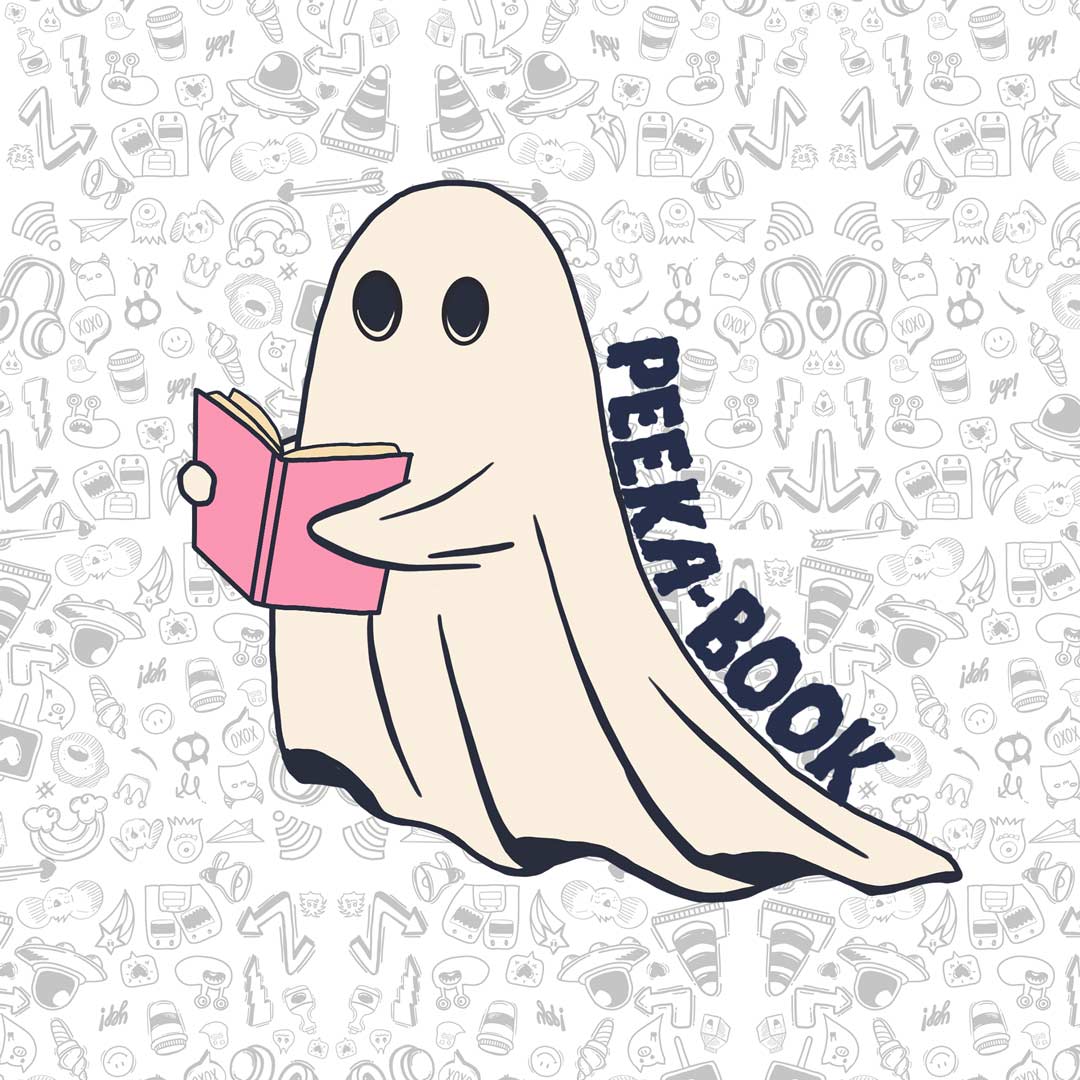 Peek-a-Book Magnetic Bookmark