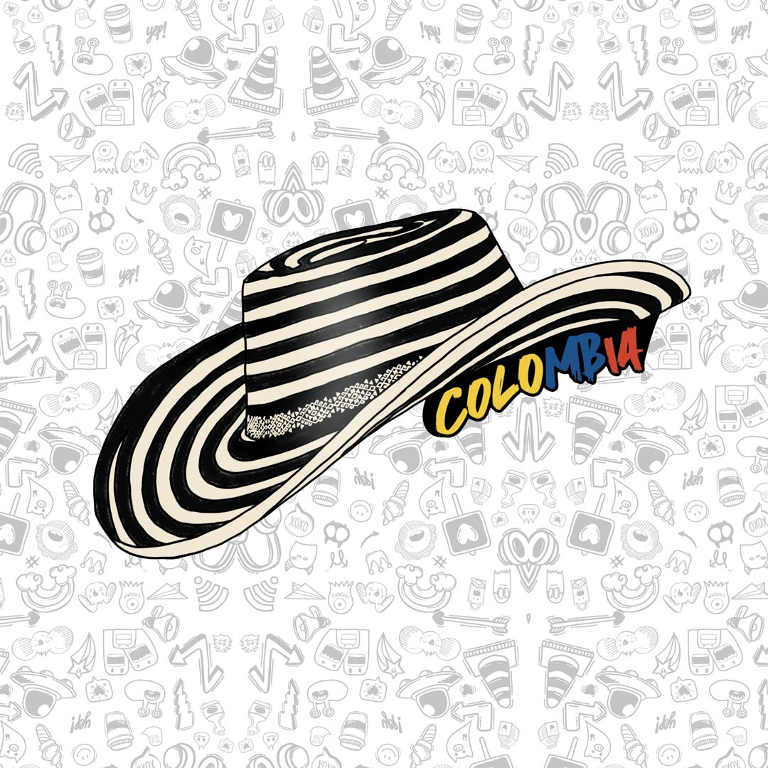 Sombrero Vueltiao Sticker