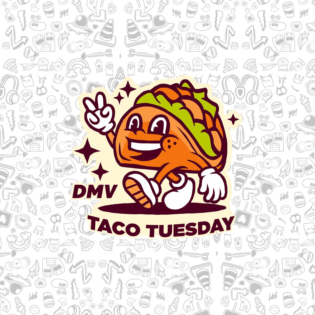 DMV Taco Tuesday Sticker