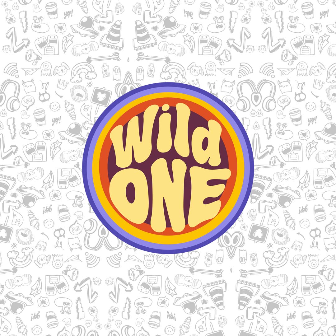 Wild One Sticker