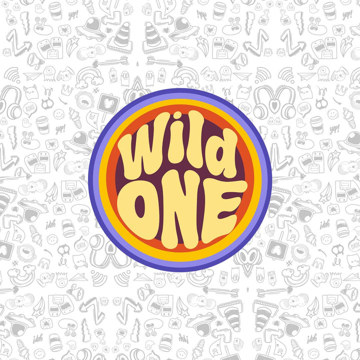 Wild One Sticker
