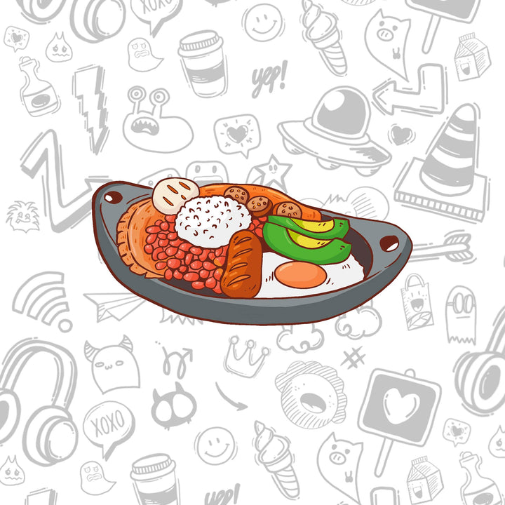 Bandeja Paisa Sticker
