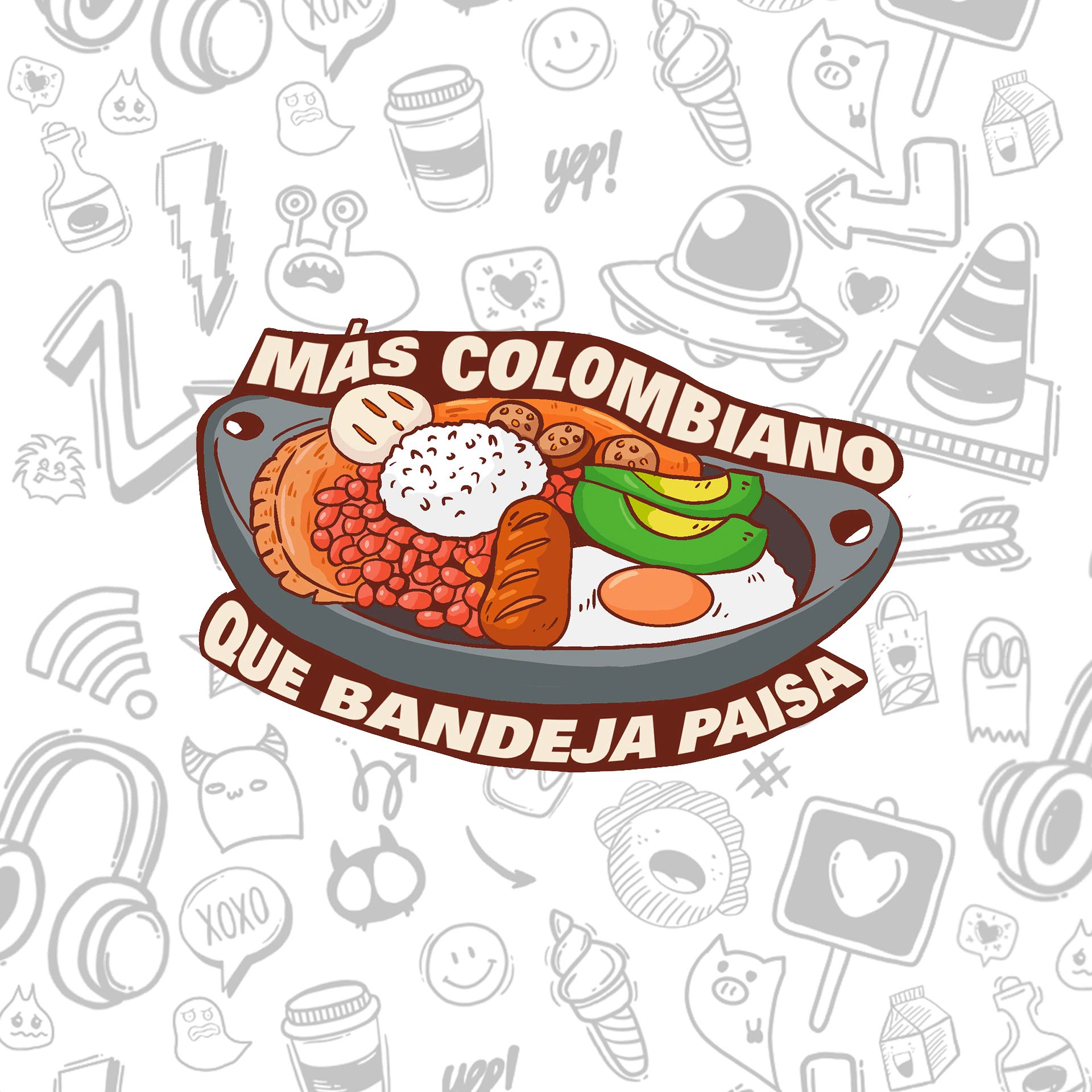Bandeja Paisa Sticker