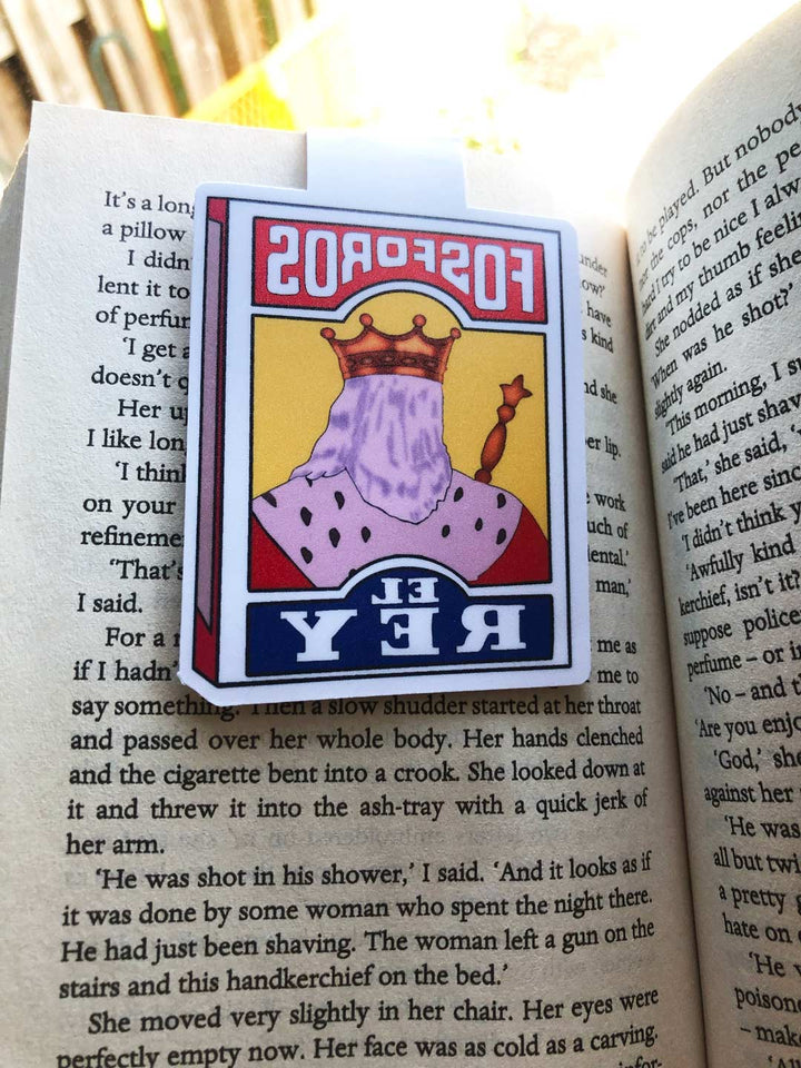 Fosforos El Rey Magnetic Bookmark