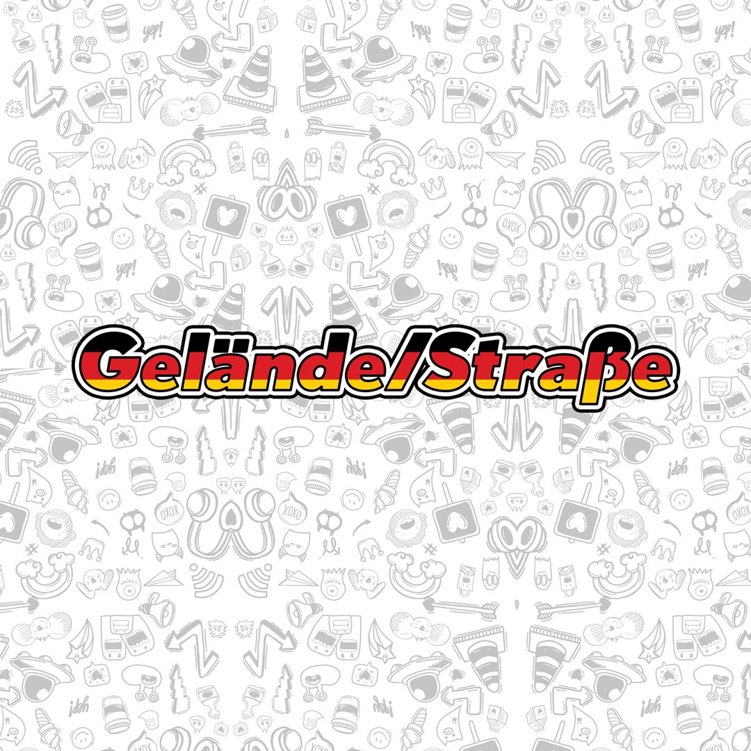 Gelande Strabe Sticker