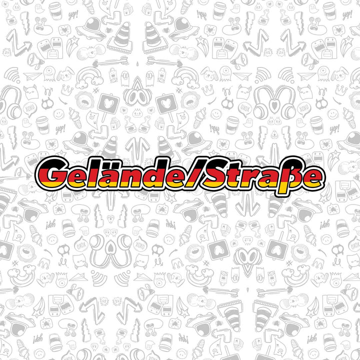 Gelande Strabe Sticker