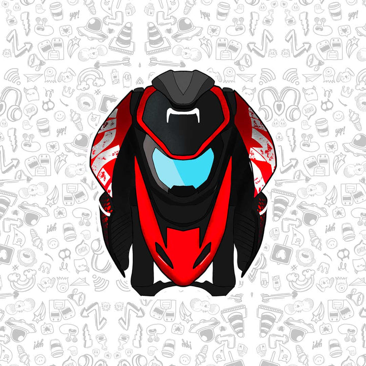 Hypermotard Magnetic Bookmark