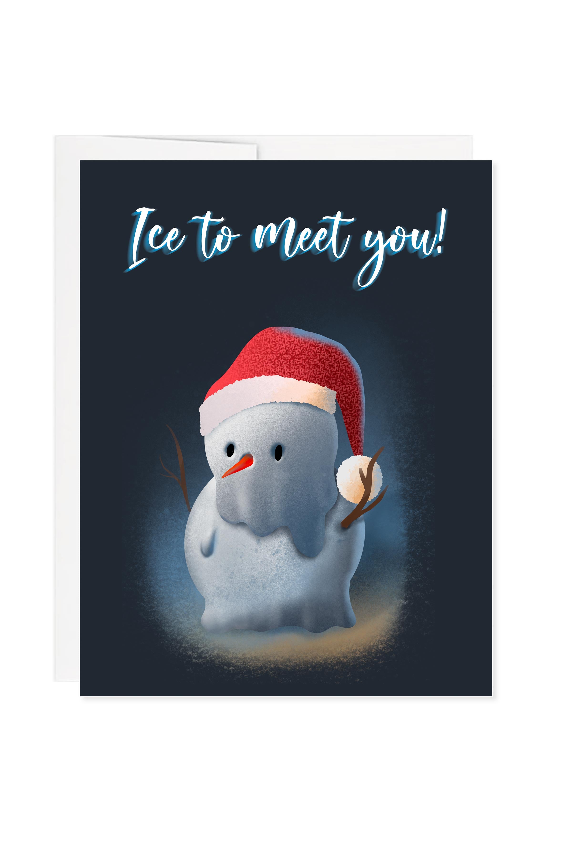 Ice To Meet You Greeting Card
