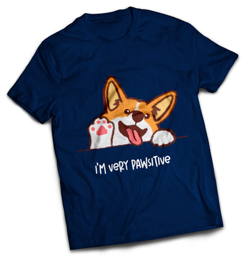 I'm Very Pawsitive Premium Tee