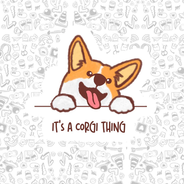 It's A  Corgi Thing Sticker
