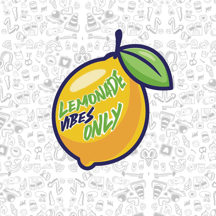 Lemonade Vibes Only Sticker