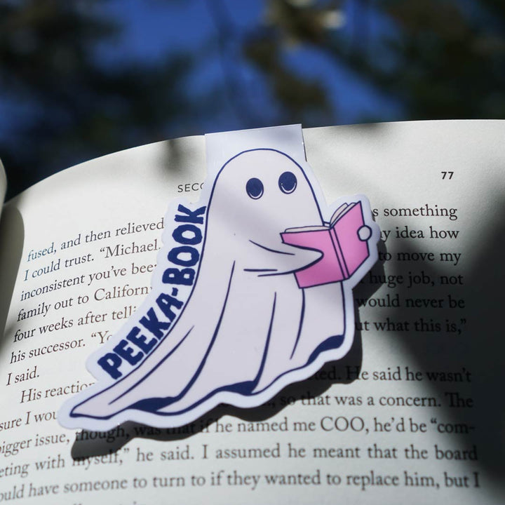 Peek-a-Book Magnetic Bookmark