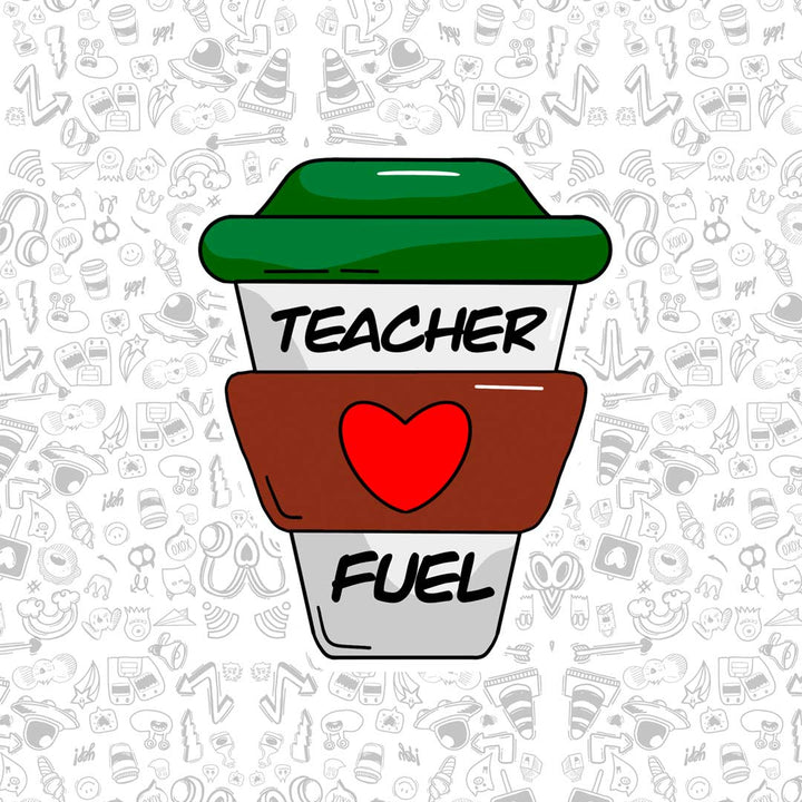 Teacher Fuel Magnetic Bookmark