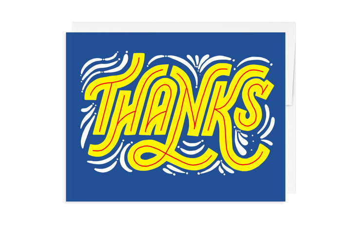 Thanks Greeting Card