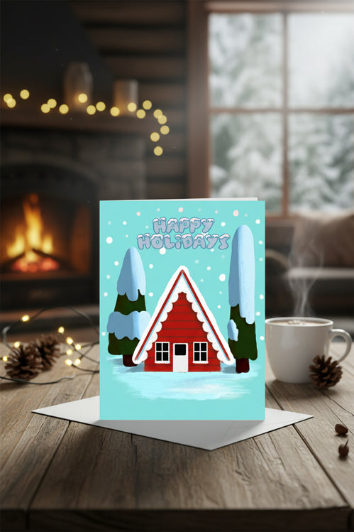 Happy Holidays Greeting Card